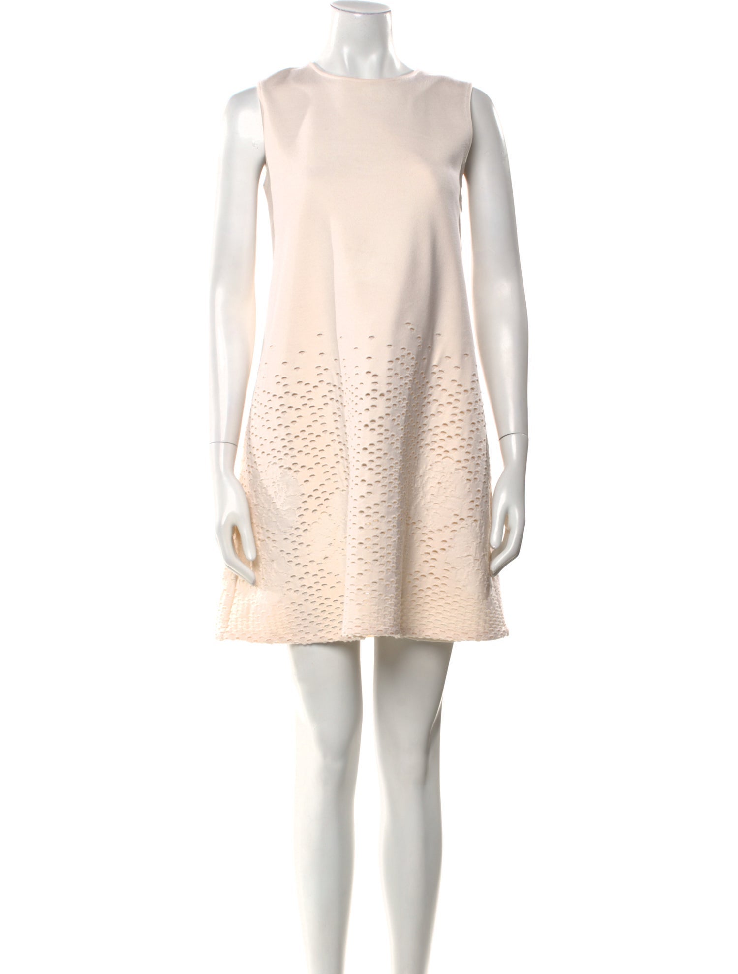 Christian Dior Scoop Neck Mini Dress