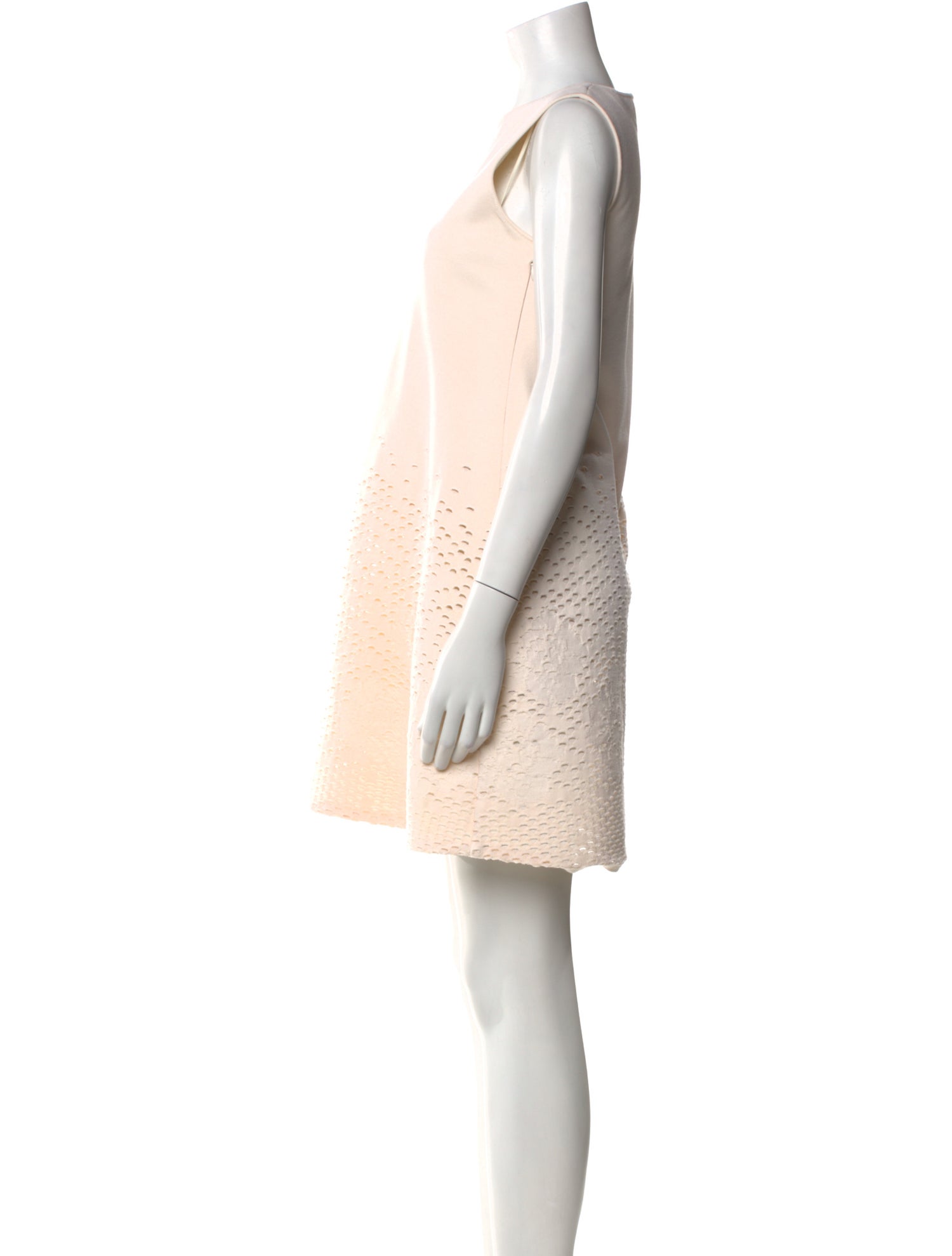 Christian Dior Scoop Neck Mini Dress