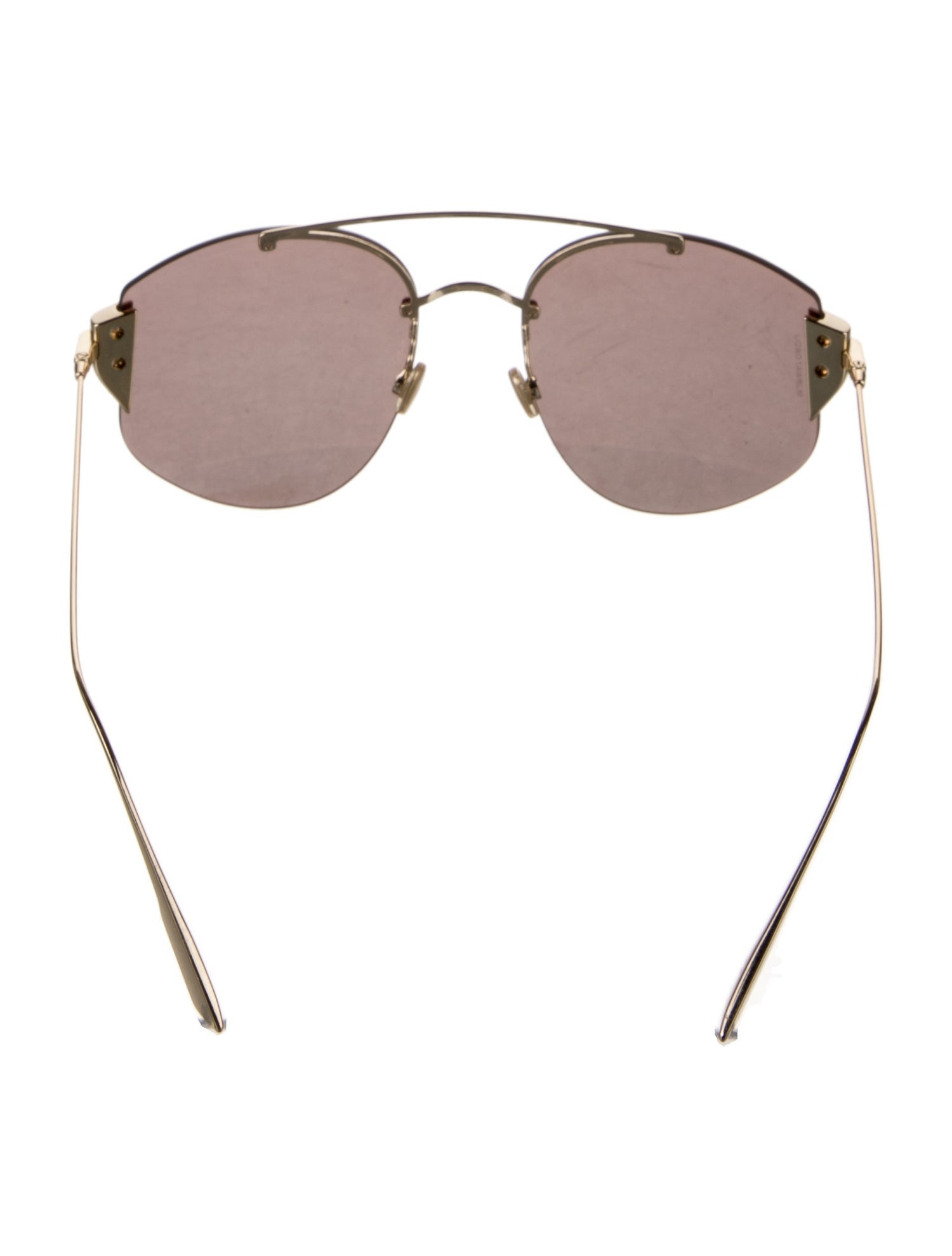 Christian Dior Square Mirrored Sunglasses