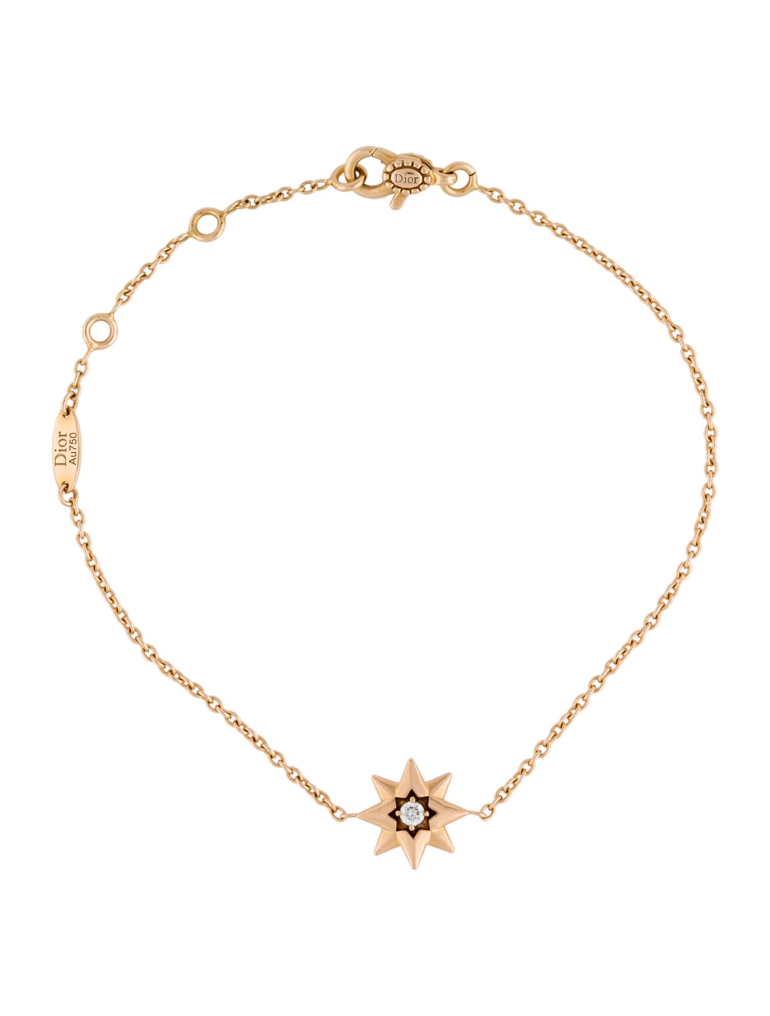 Christian Dior 18K Diamond Étoile des Vents Bracelet