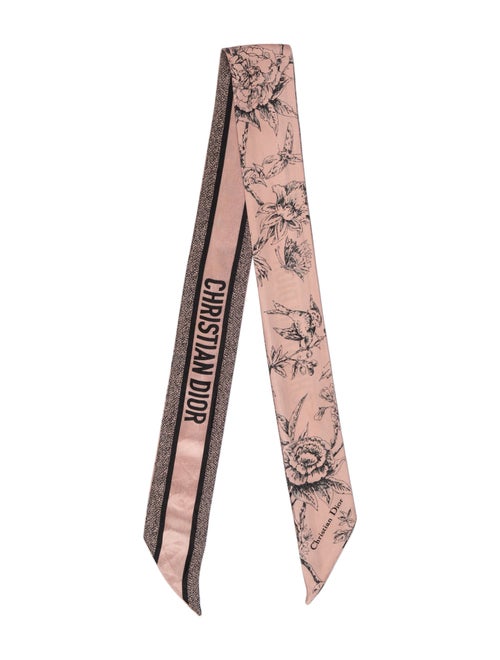 Christian Dior Silk Printed Scarf