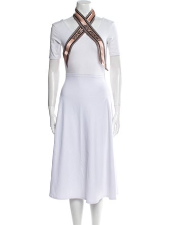 Christian Dior Silk Printed Scarf