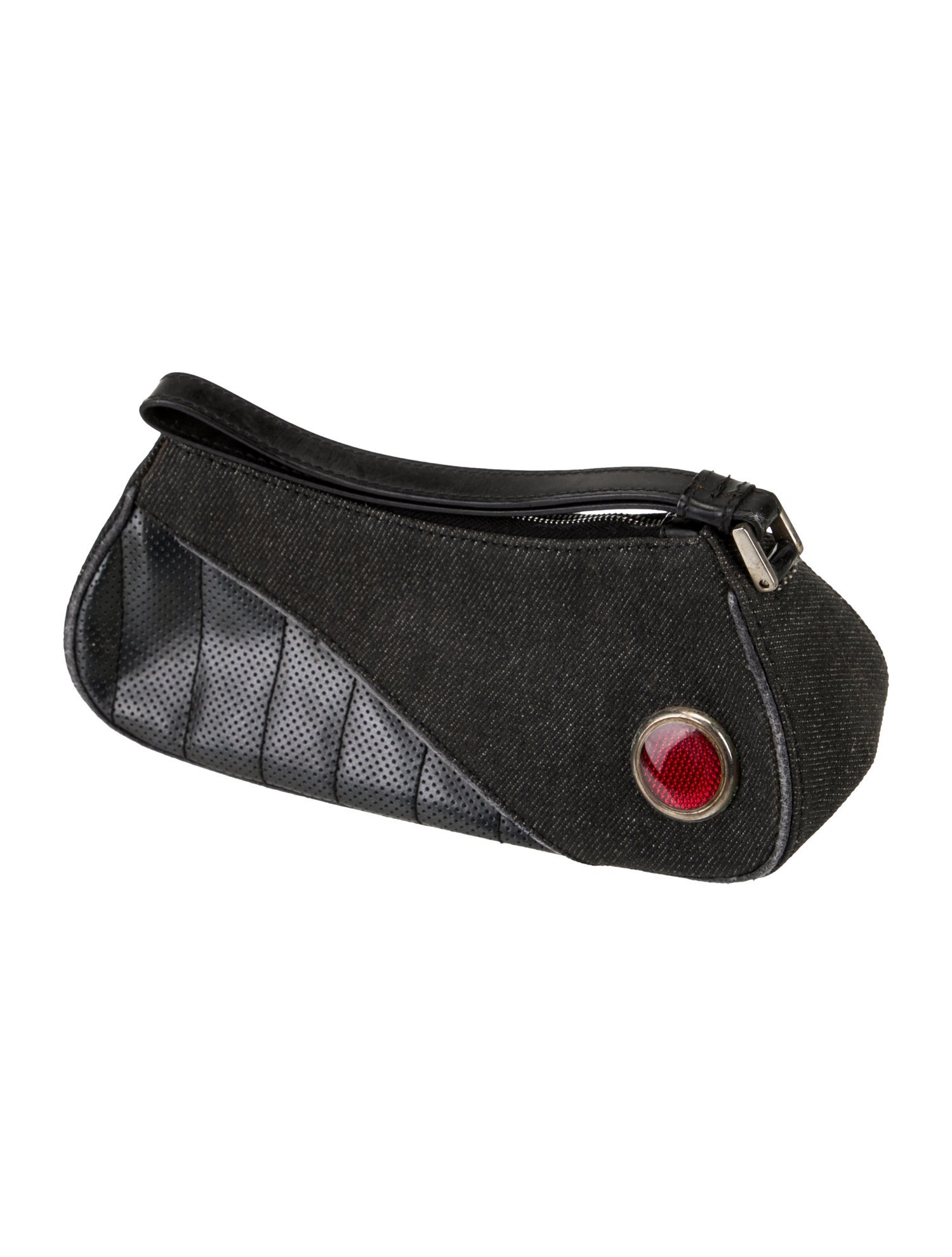 Christian Dior Denim Cadillac Accessory Pouch Vintage