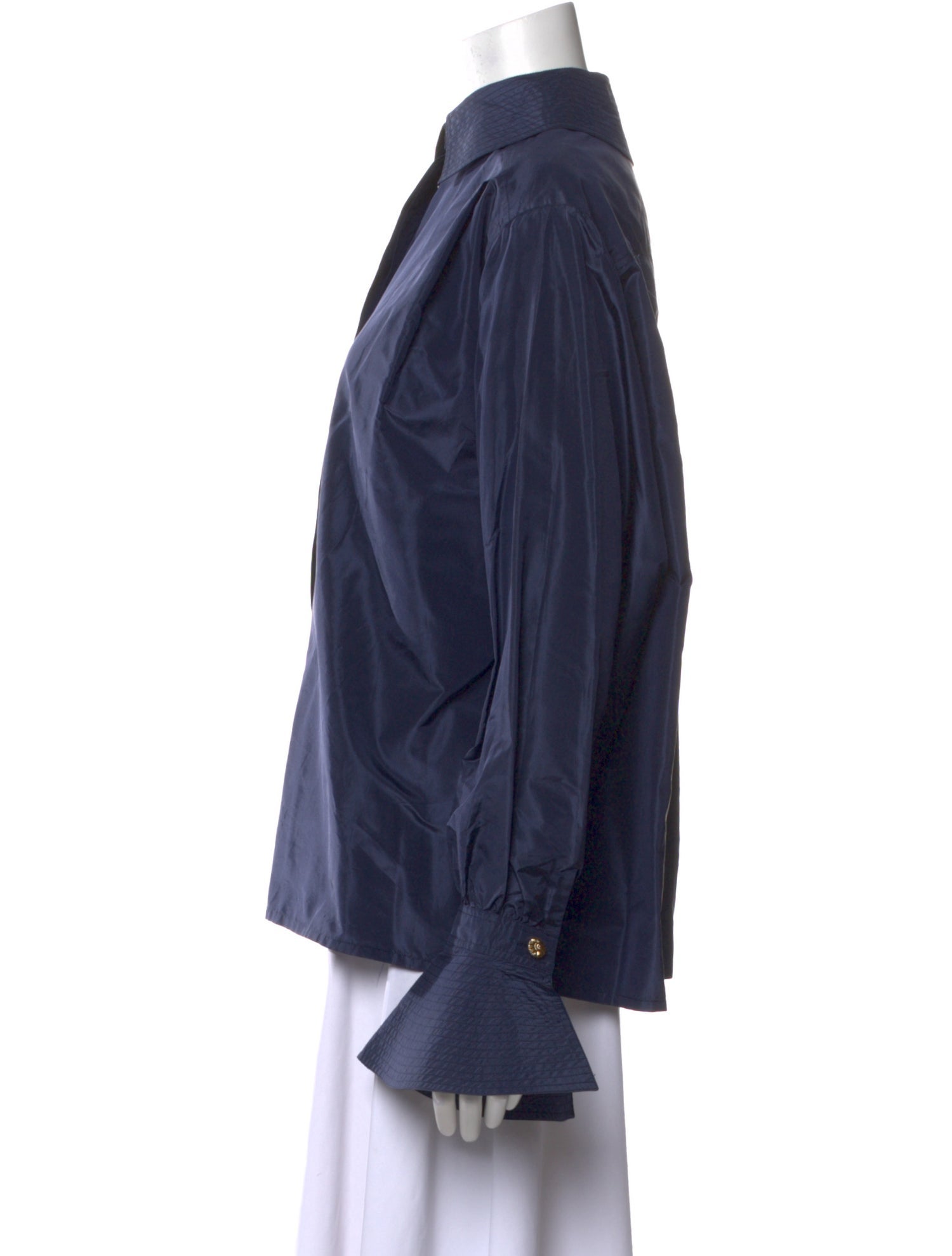 Christian Dior Vintage Late 1980's - Early 1990's Button-Up Top