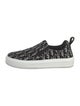 Christian Dior Oblique Jacquard Velvet Boat Shoes