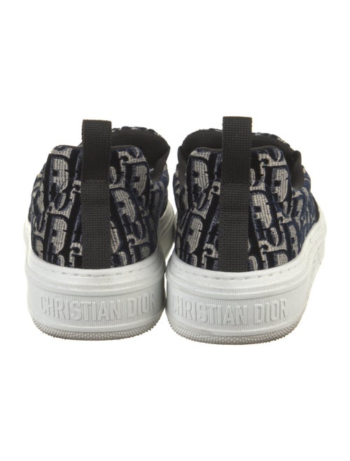 Christian Dior Oblique Jacquard Velvet Boat Shoes