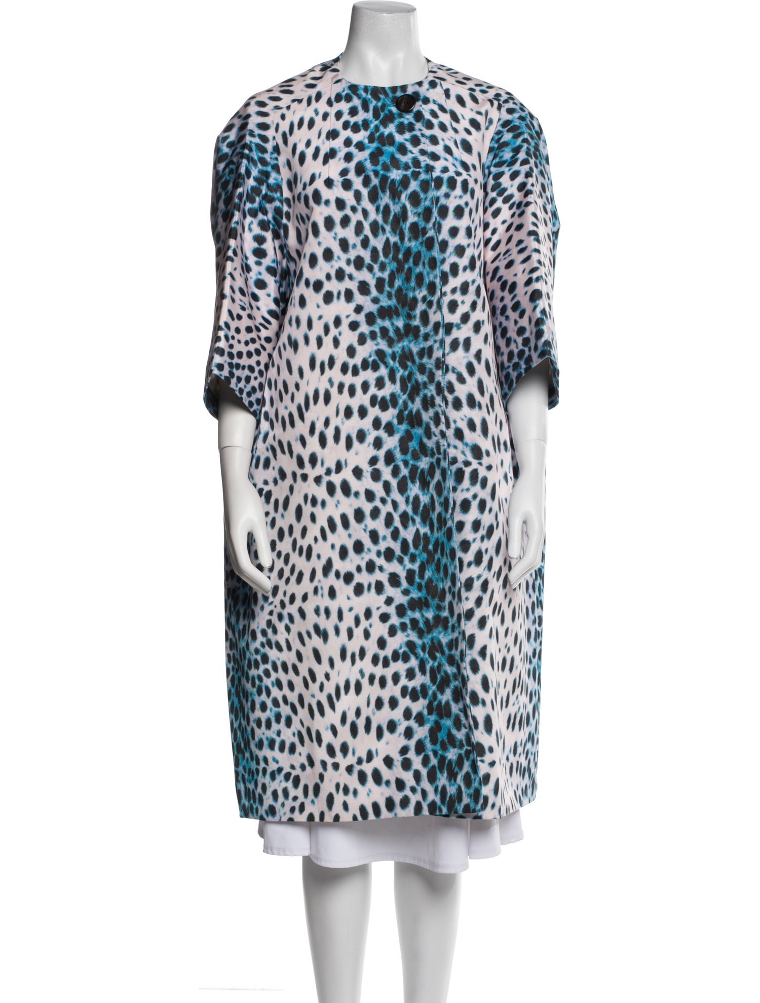 Christian Dior 2014 Animal Print Coat