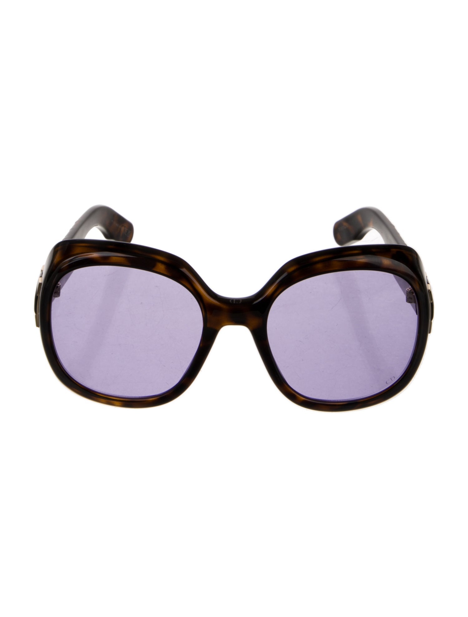 Christian Dior Square Mirrored Sunglasses