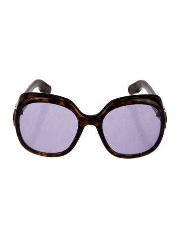 Christian Dior Sunglasses Square Mirrored