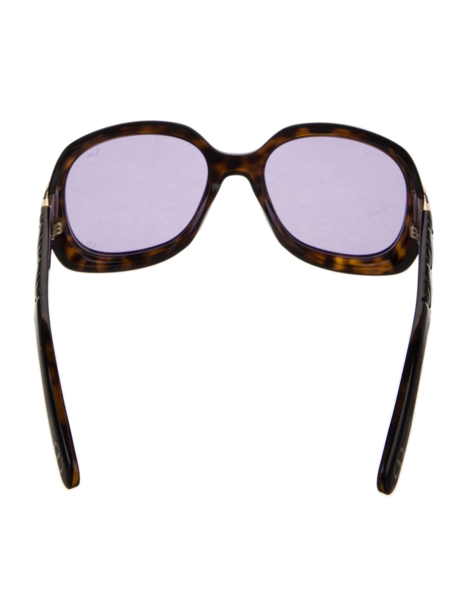 Christian Dior Square Mirrored Sunglasses