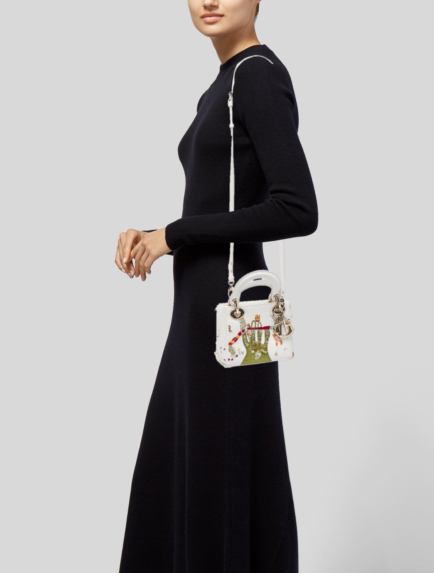 Christian Dior Cannage Lady Dior Micro