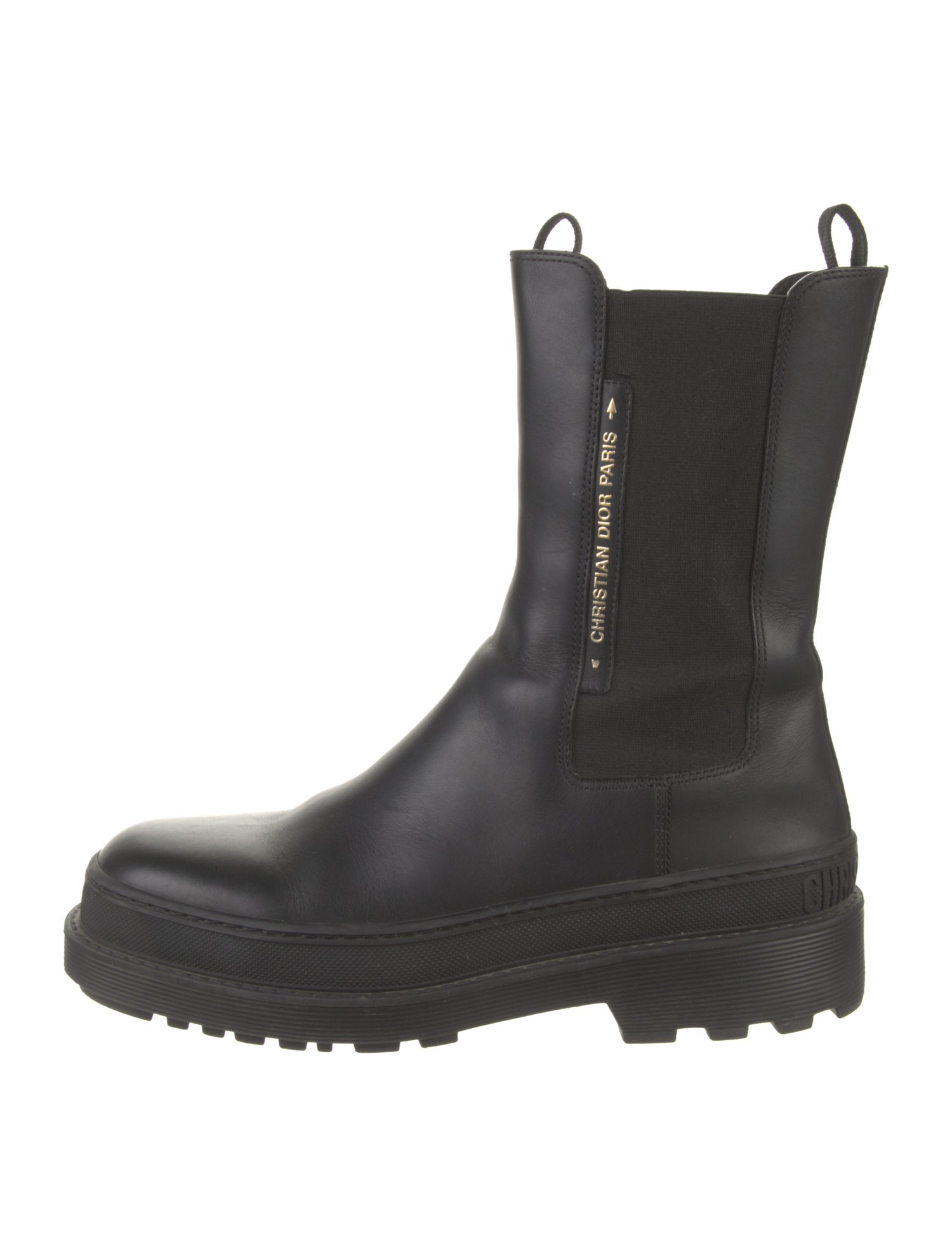 Christian Dior Leather Chelsea Boots