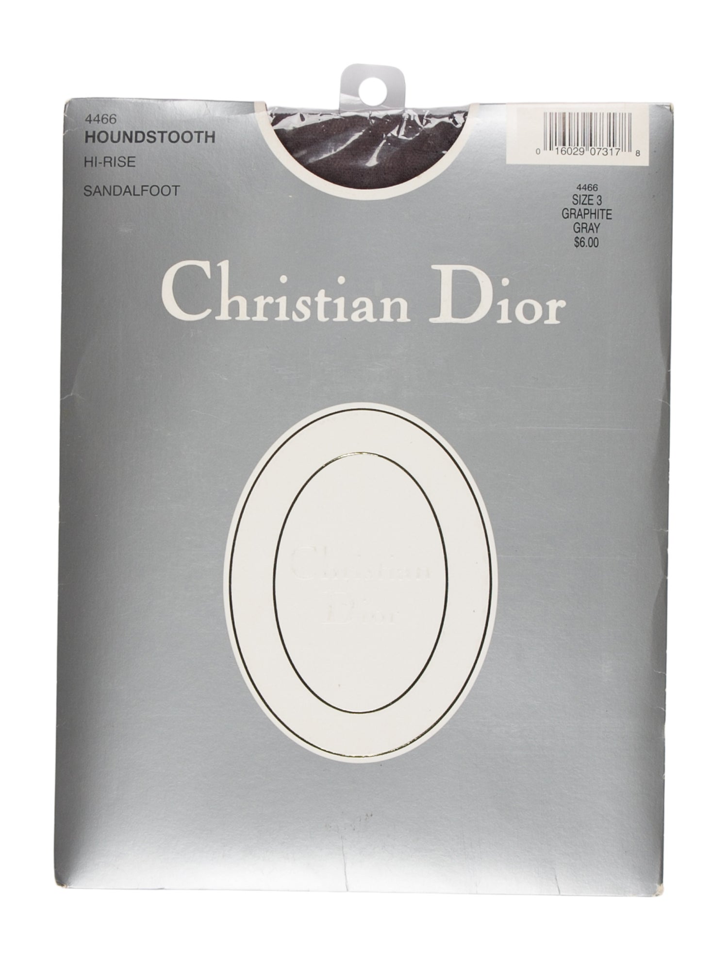 Christian Dior Solid Mesh Hosiery w/Tags