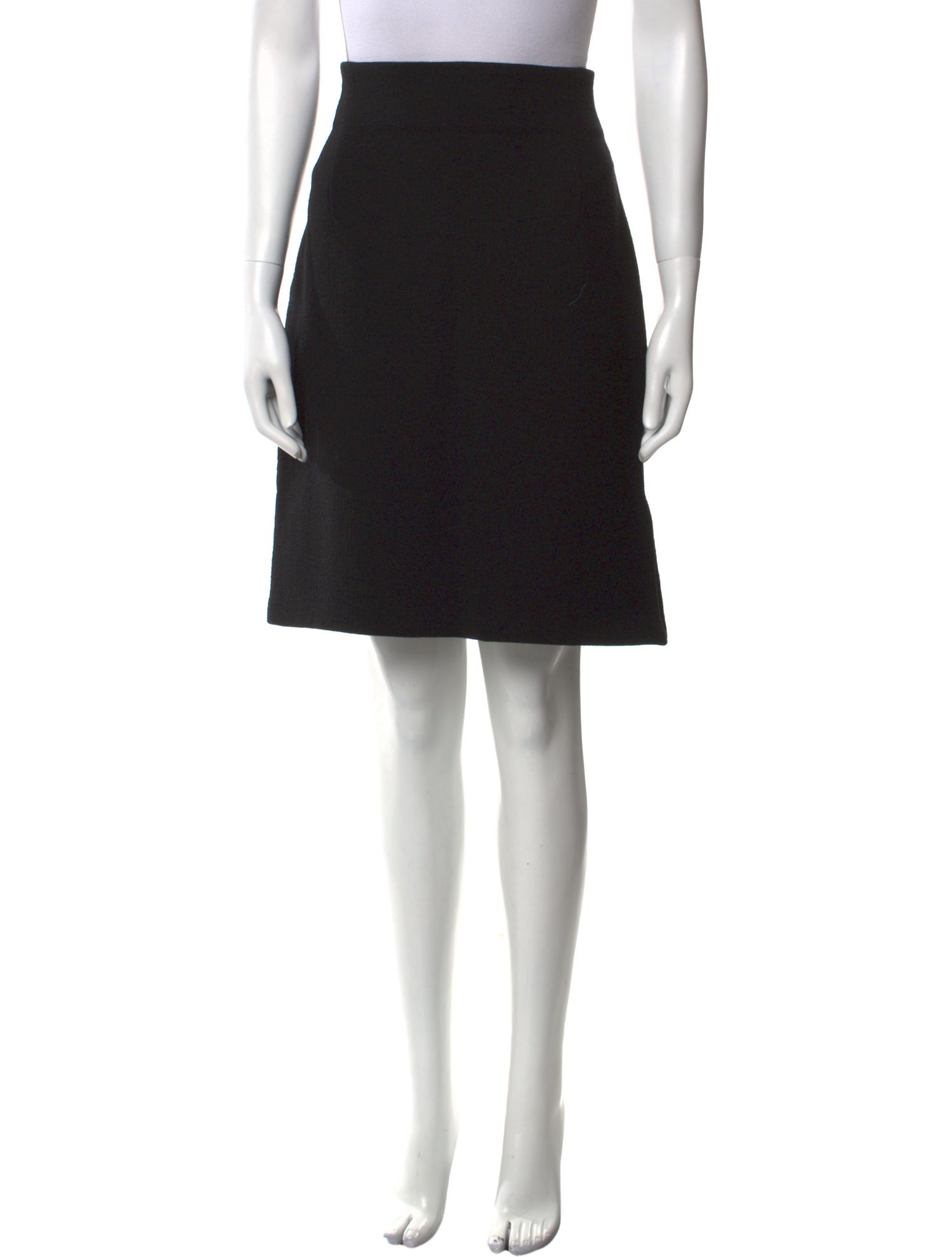 Christian Dior Virgin Wool Knee-Length Skirt