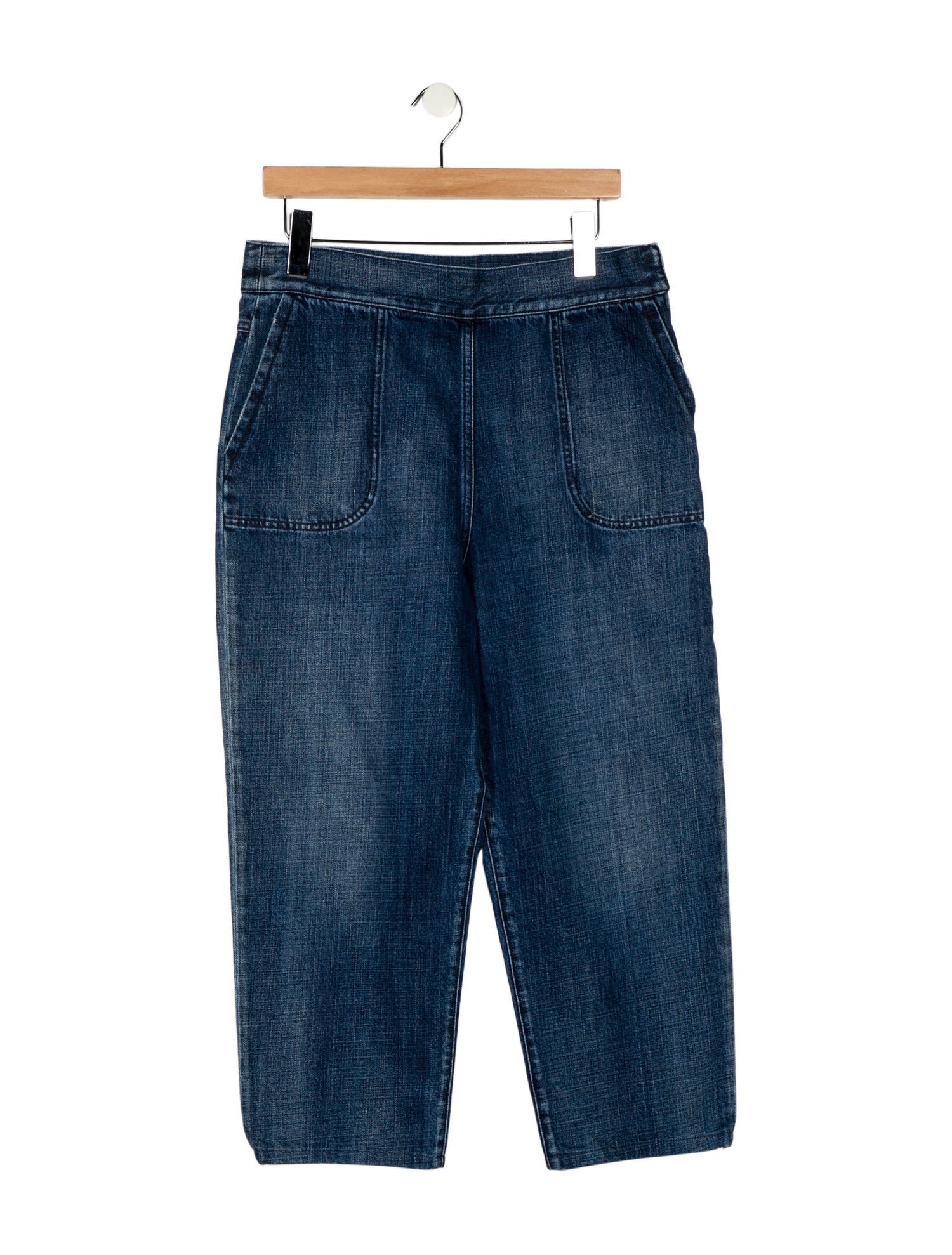 Christian Dior High-Rise Straight Leg Jeans