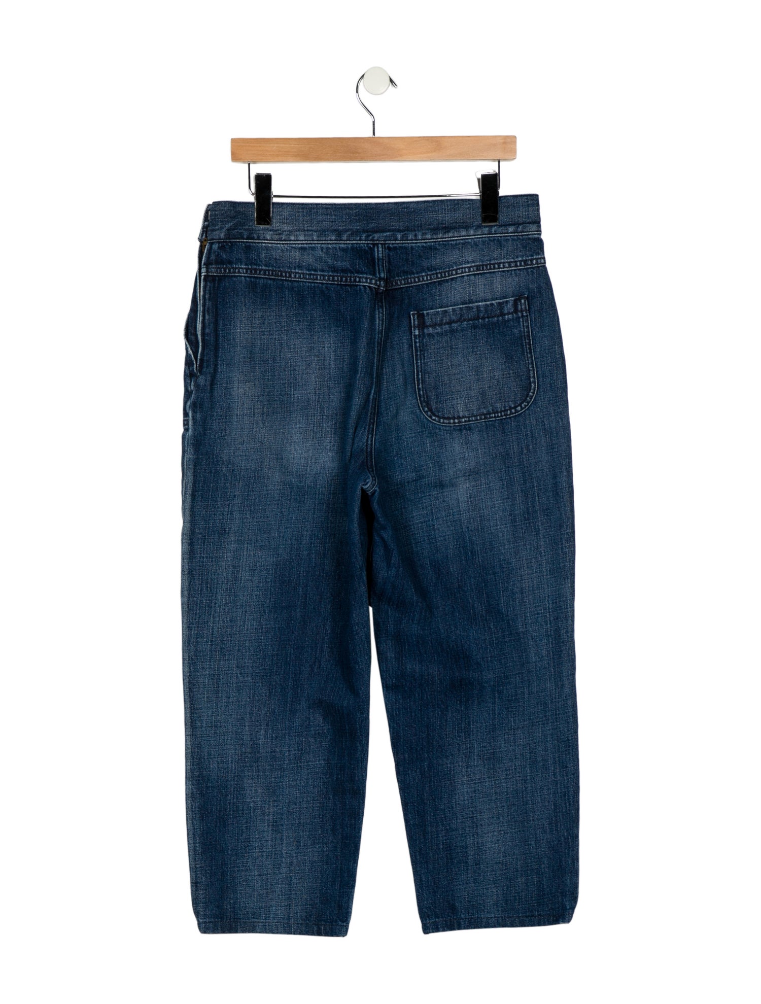 Christian Dior High-Rise Straight Leg Jeans