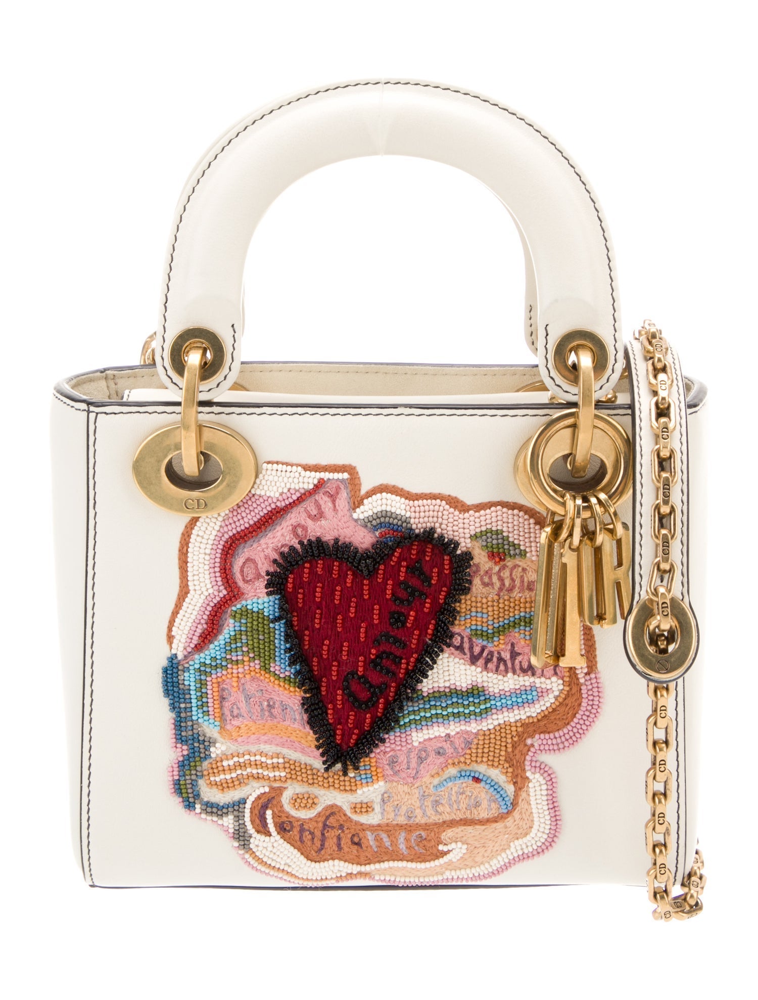 Christian Dior Leather Amour Lady Bag Mini