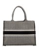 Christian Dior Canvas Marco Houndstooth Book Medium