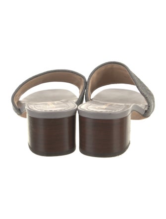 Christian Dior Canvas Slides