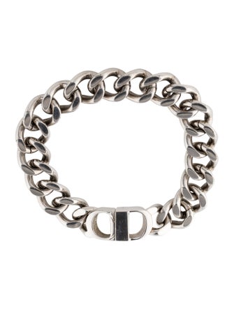 Christian Dior CD Icon Chain Link Bracelet