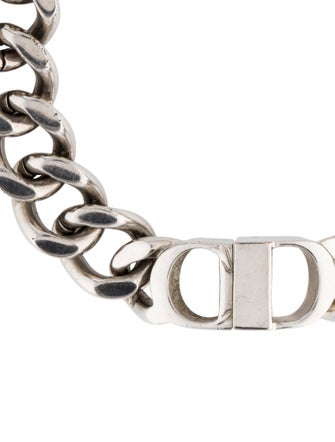 Christian Dior CD Icon Chain Link Bracelet