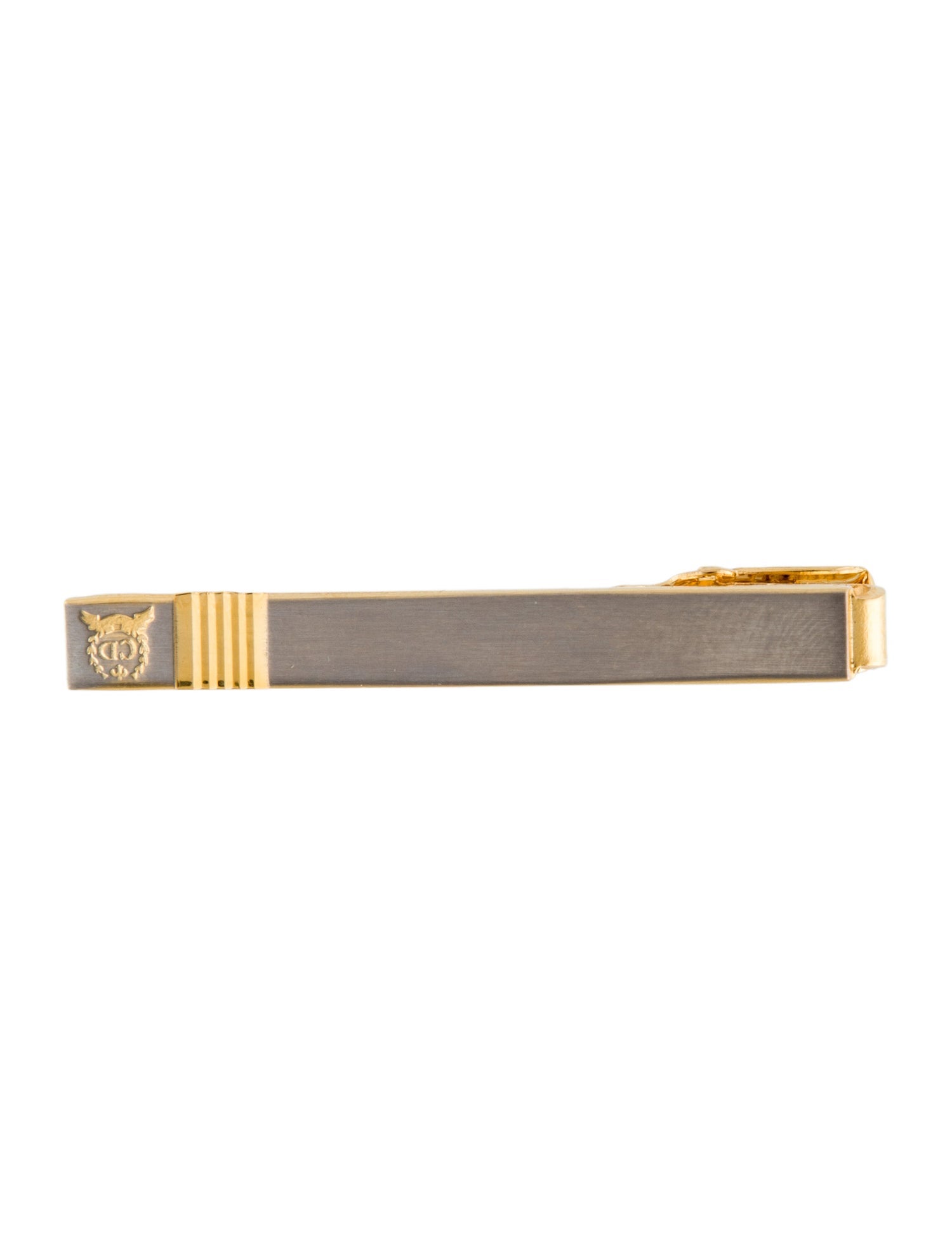 Christian Dior Vintage Logo Tie Clip