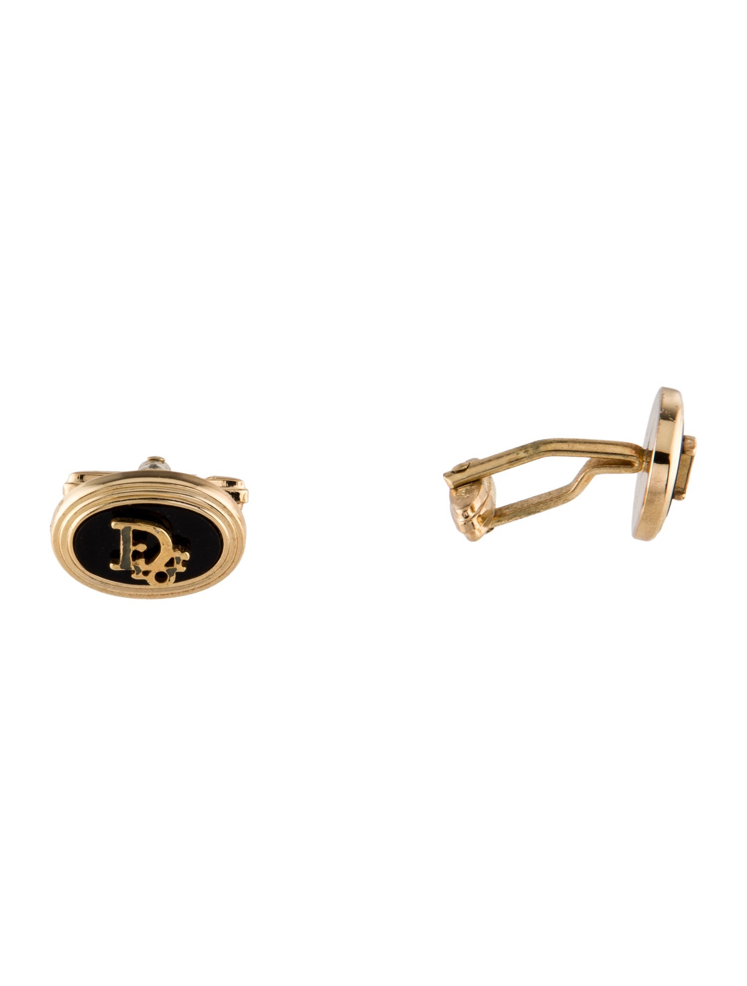 Christian Dior Vintage Enamel Cufflinks