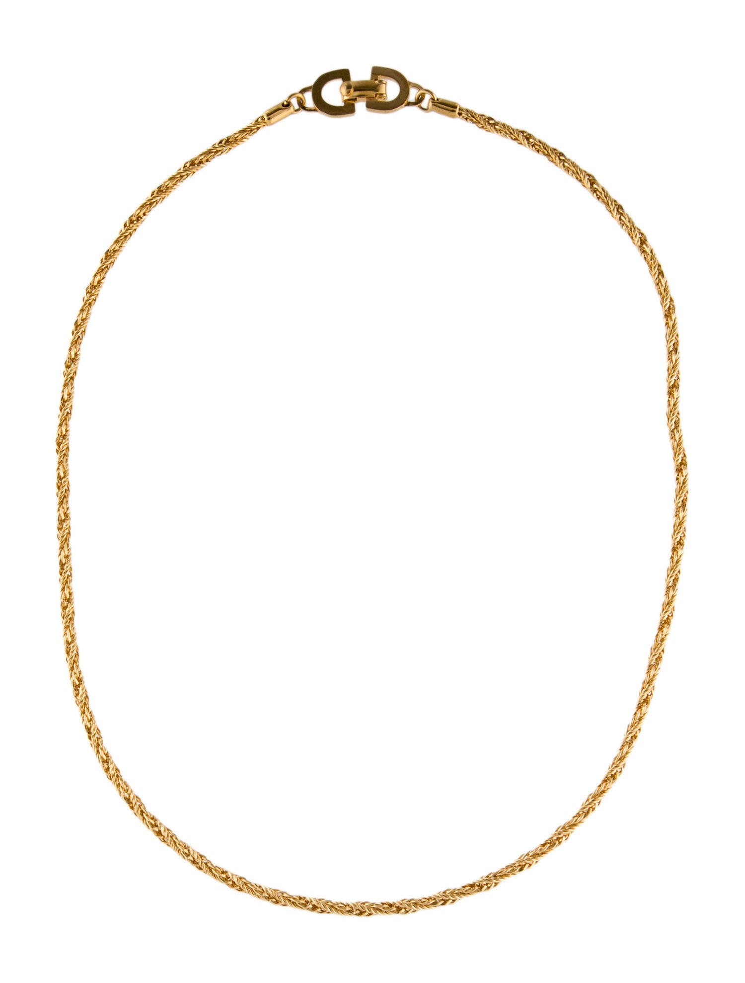 Christian Dior Vintage Chain Necklace