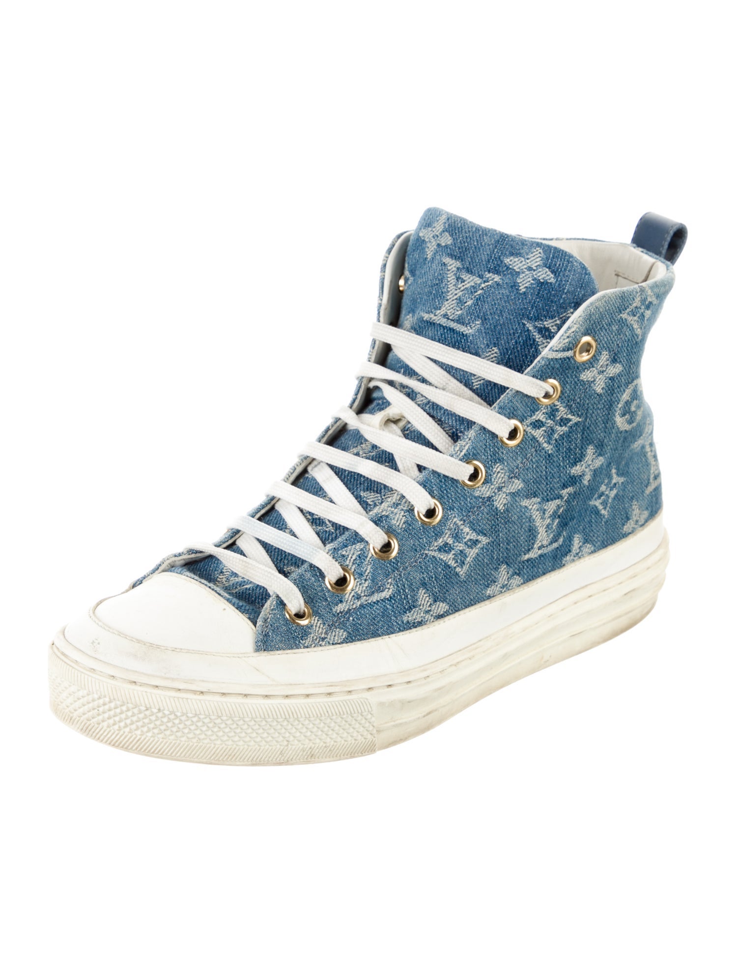 Louis Vuitton LV Monogram Denim Sneakers