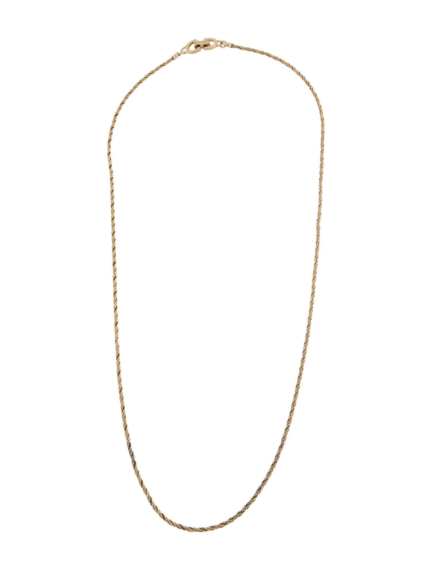 Christian Dior Vintage Chain Necklace