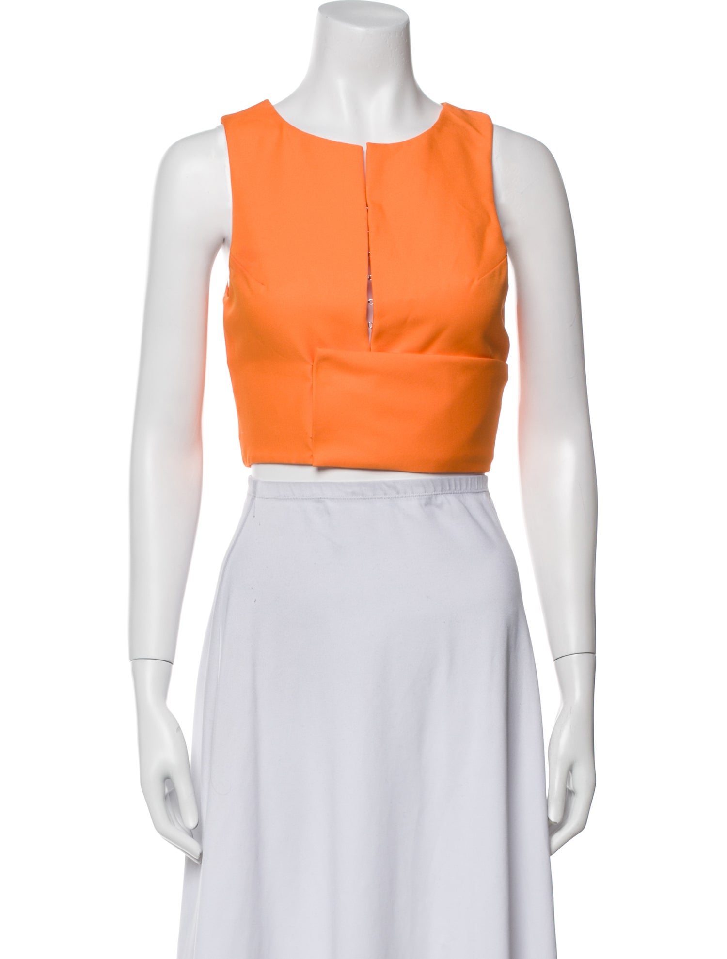 Christian Dior 2014 Scoop Neck Crop Top