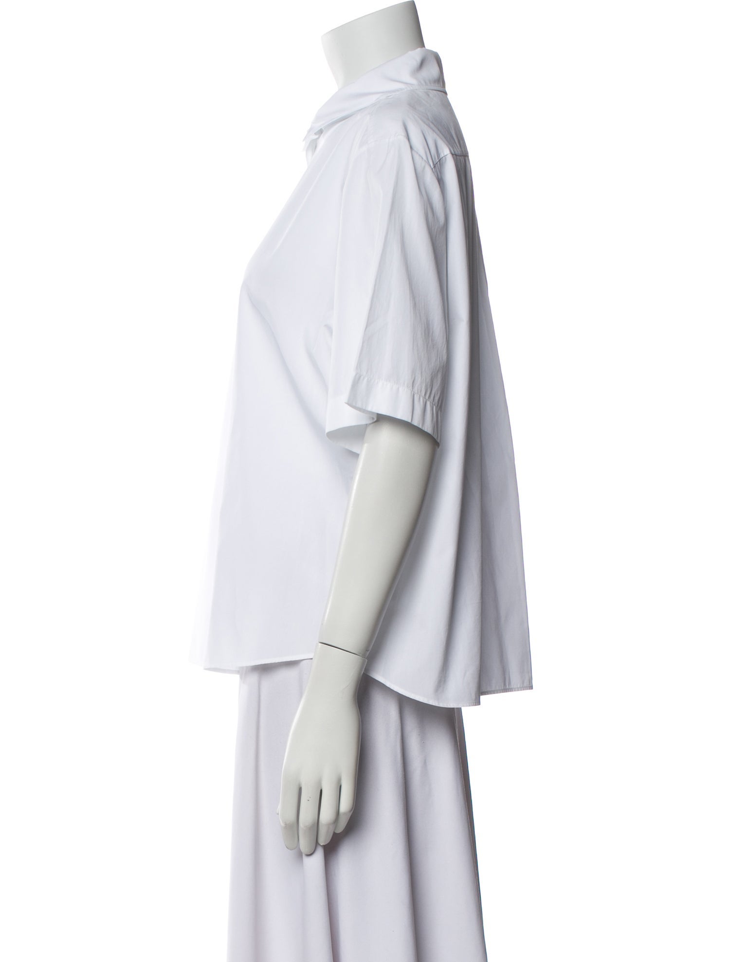 Christian Dior 2021 Short Sleeve Button-Up Top