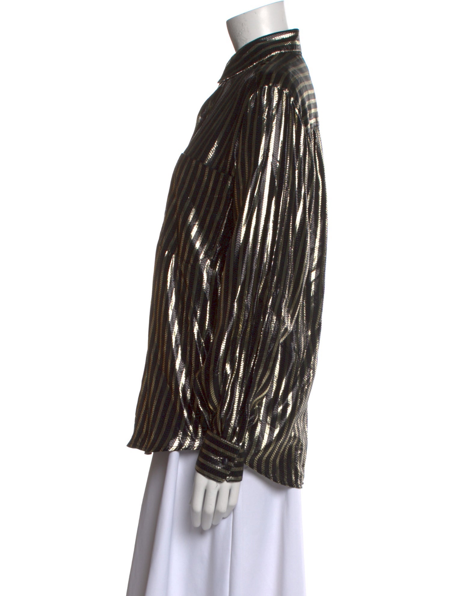 Christian Dior Vintage Chemises Button-Up Top