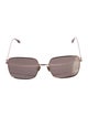 Christian Dior Square Mirrored Sunglasses