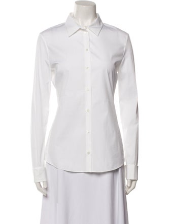 Christian Dior 2016 Long Sleeve Button-Up Top