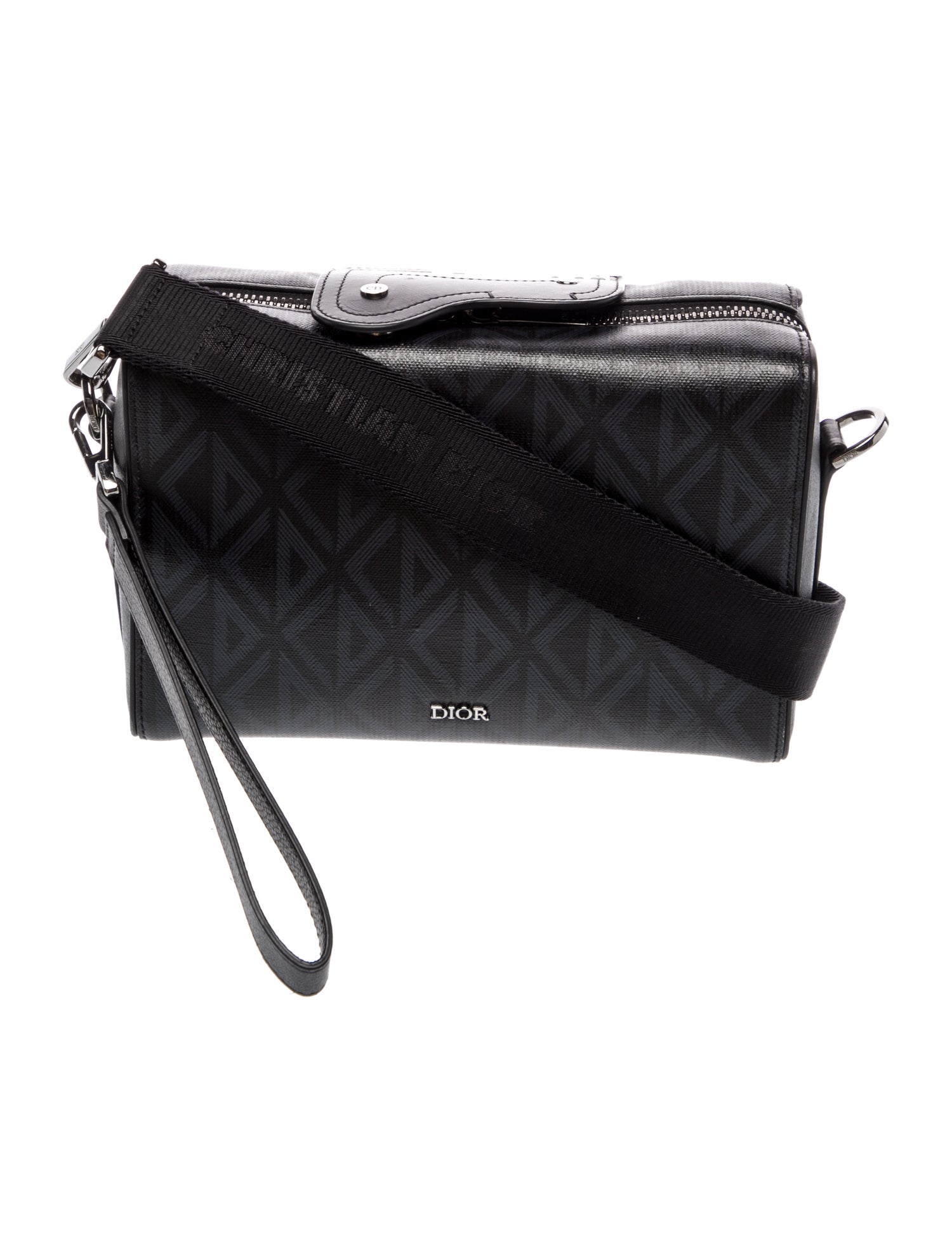 Christian Dior Canvas Canas CD diamond Lingot 22