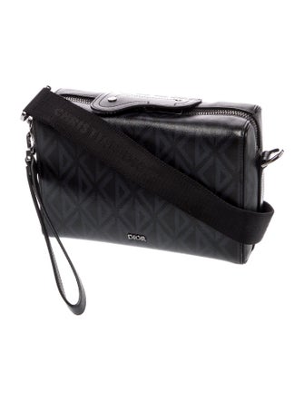 Christian Dior Canvas Canas CD diamond Lingot 22