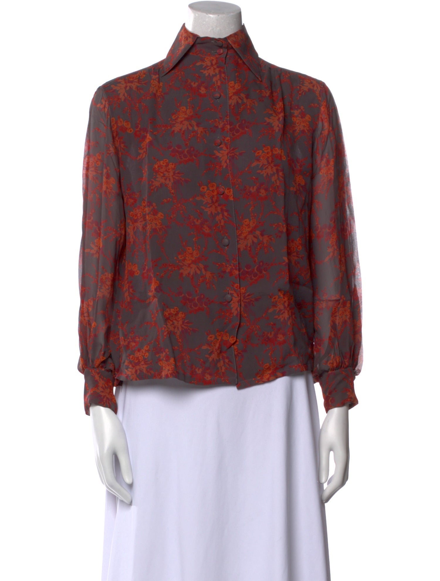 Christian Dior Vintage 1980's Blouse