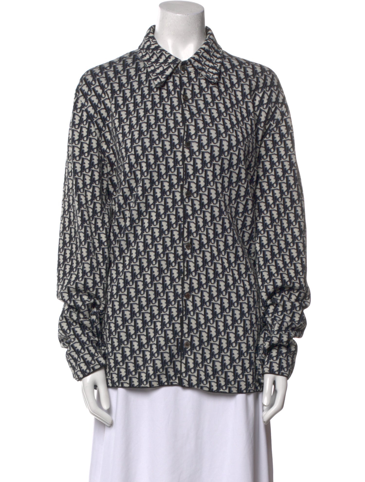 DIOR MEN 2020 Oblique Jacquard Shirt