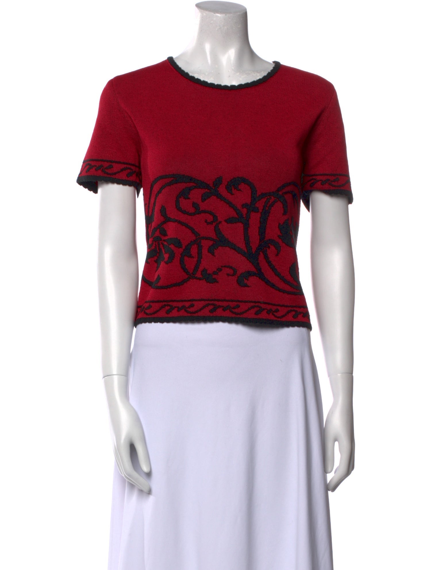 Christian Dior Vintage 1980's Crop Top