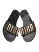 Christian Dior Leather Slides