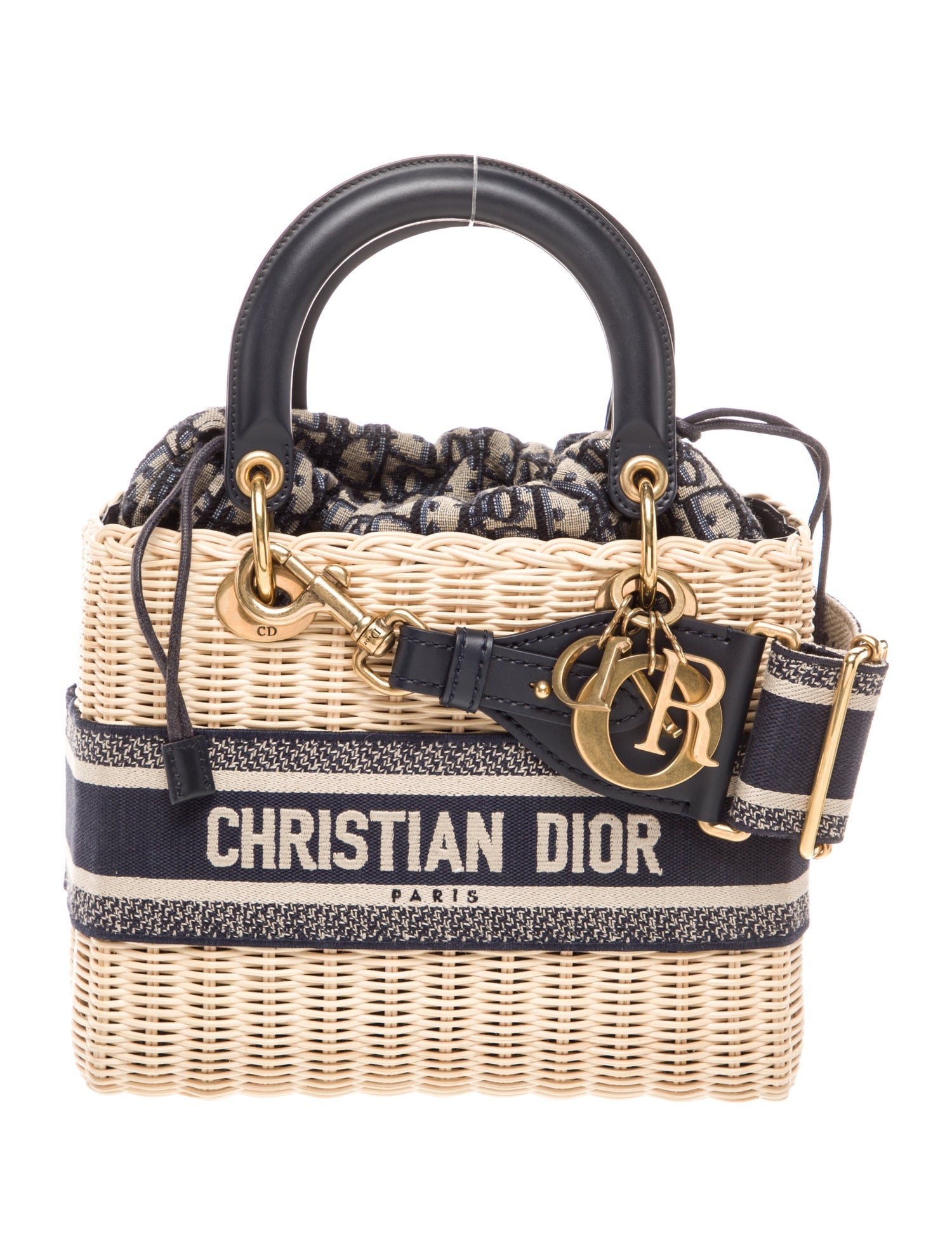 Christian Dior Oblique Jacquard Lady Dior Medium 2022