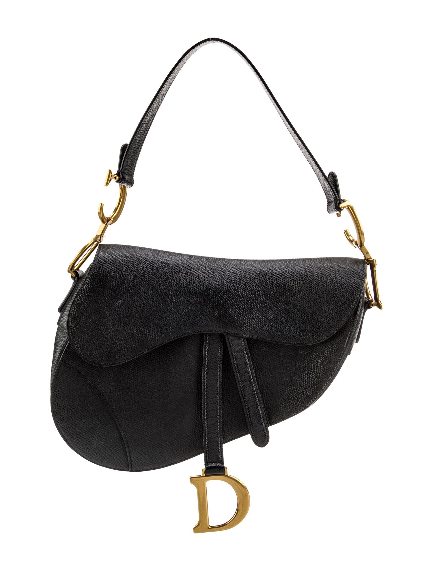 Christian Dior Leather Saddle