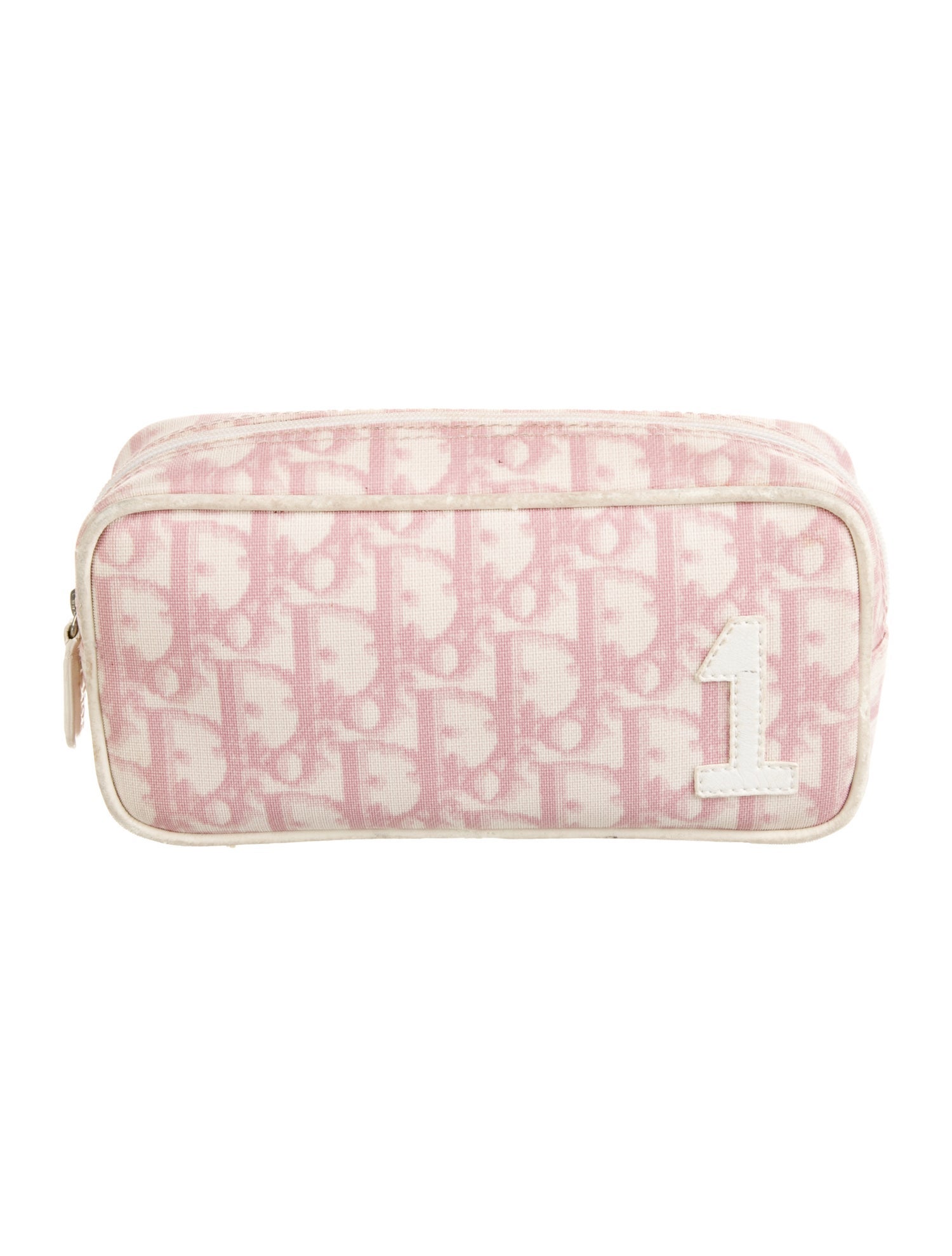Christian Dior Logo Cosmetic Bag