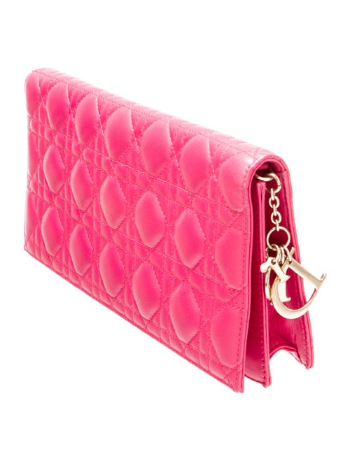 Christian Dior Cannage Wallet on Chain