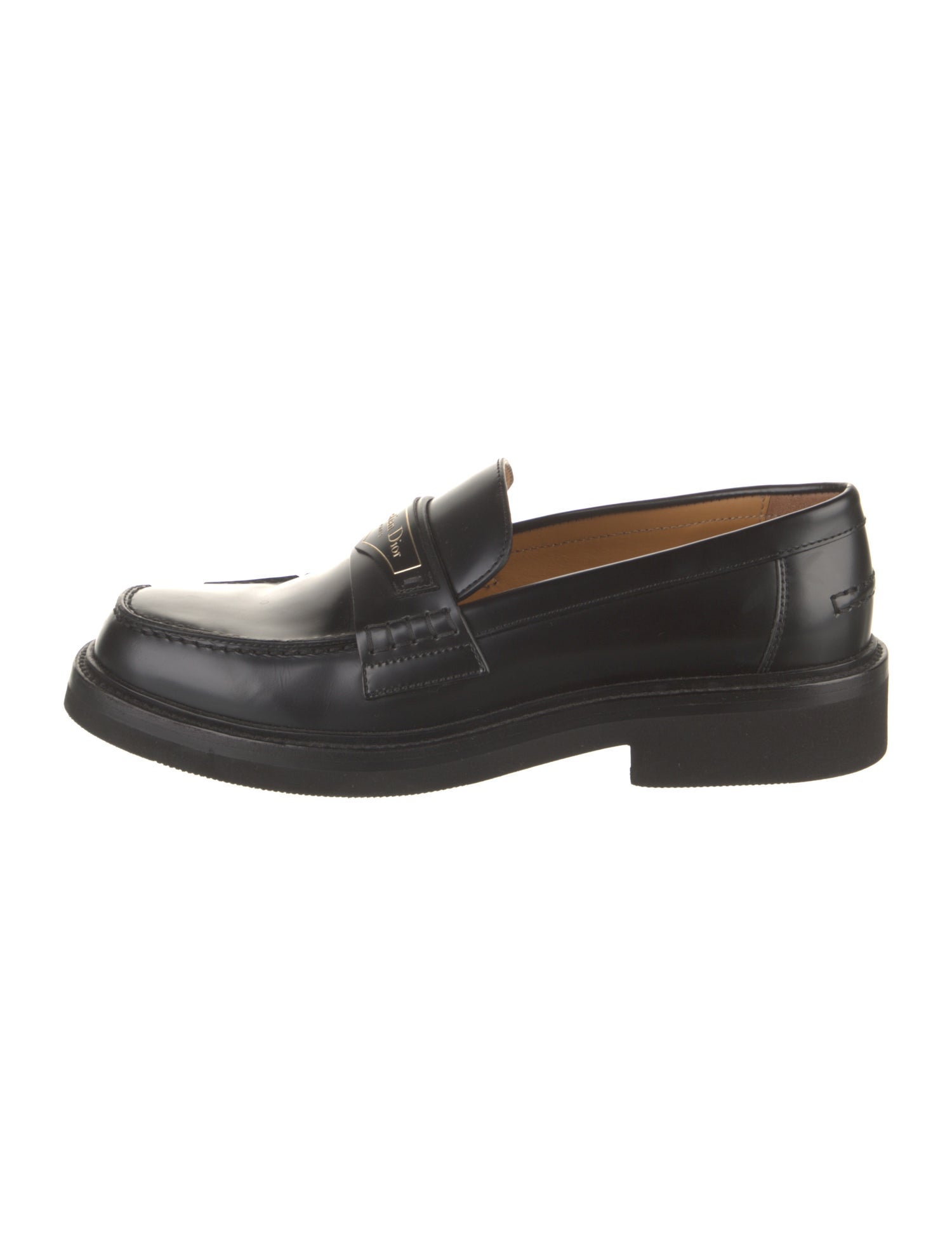 Christian Dior Leather Loafers