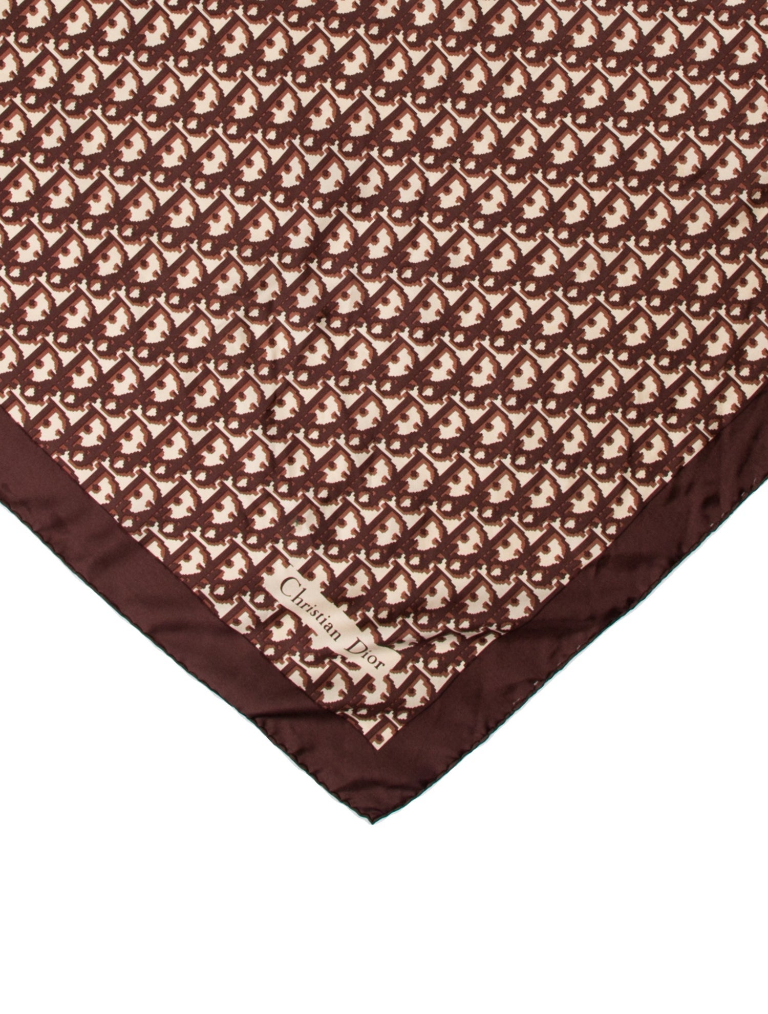 Christian Dior Silk Printed Scarf