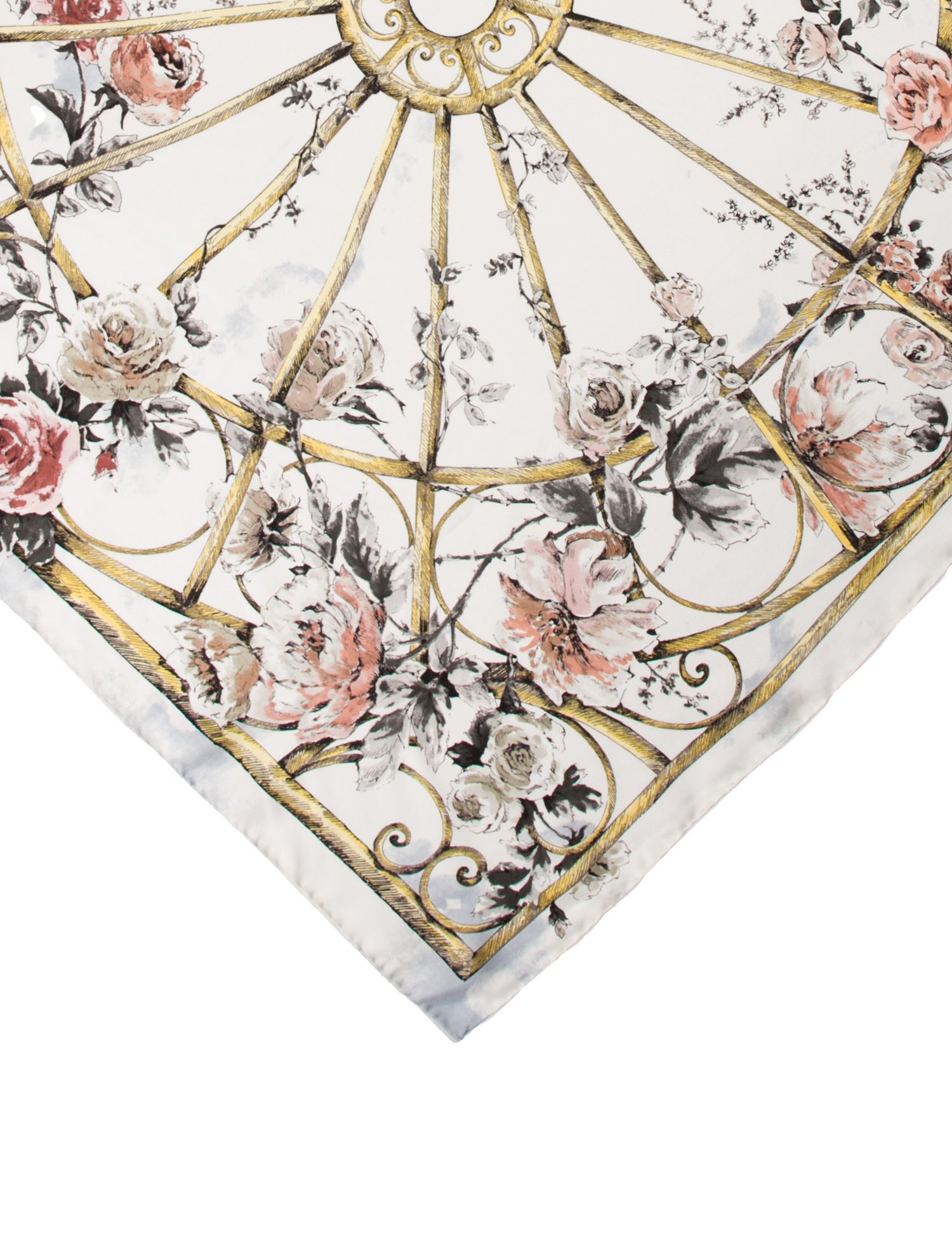 Christian Dior Silk Printed Scarf w/ Tags