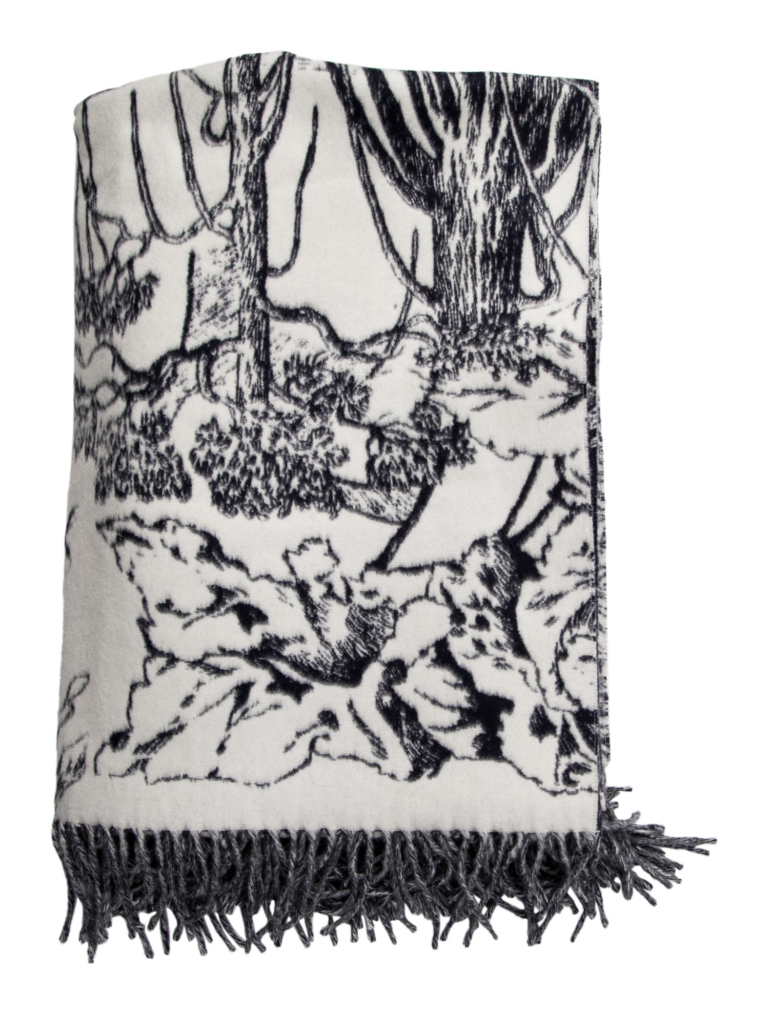 Christian Dior Around the World Throw Blanket