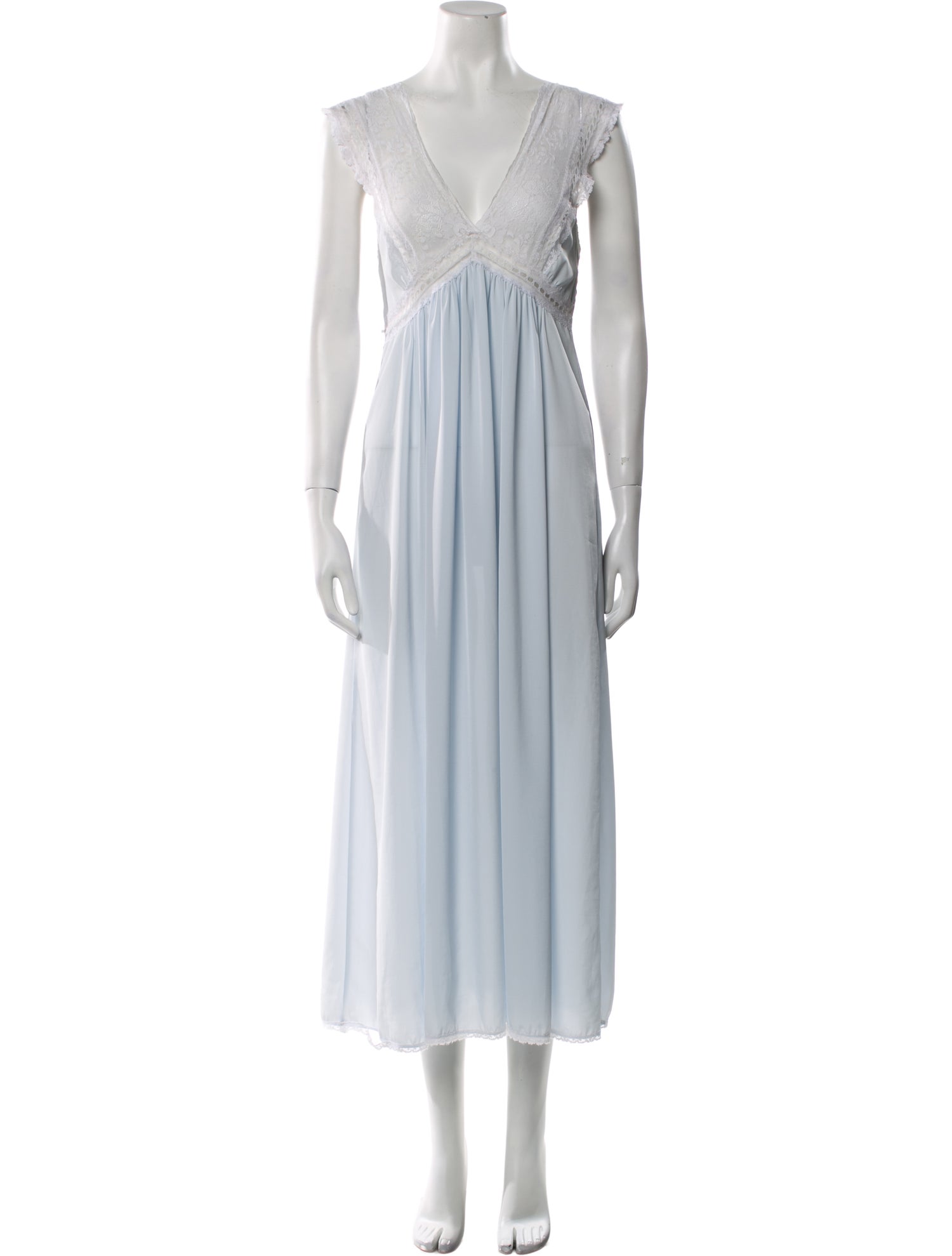 Christian Dior Scalloped Accent Nightgown